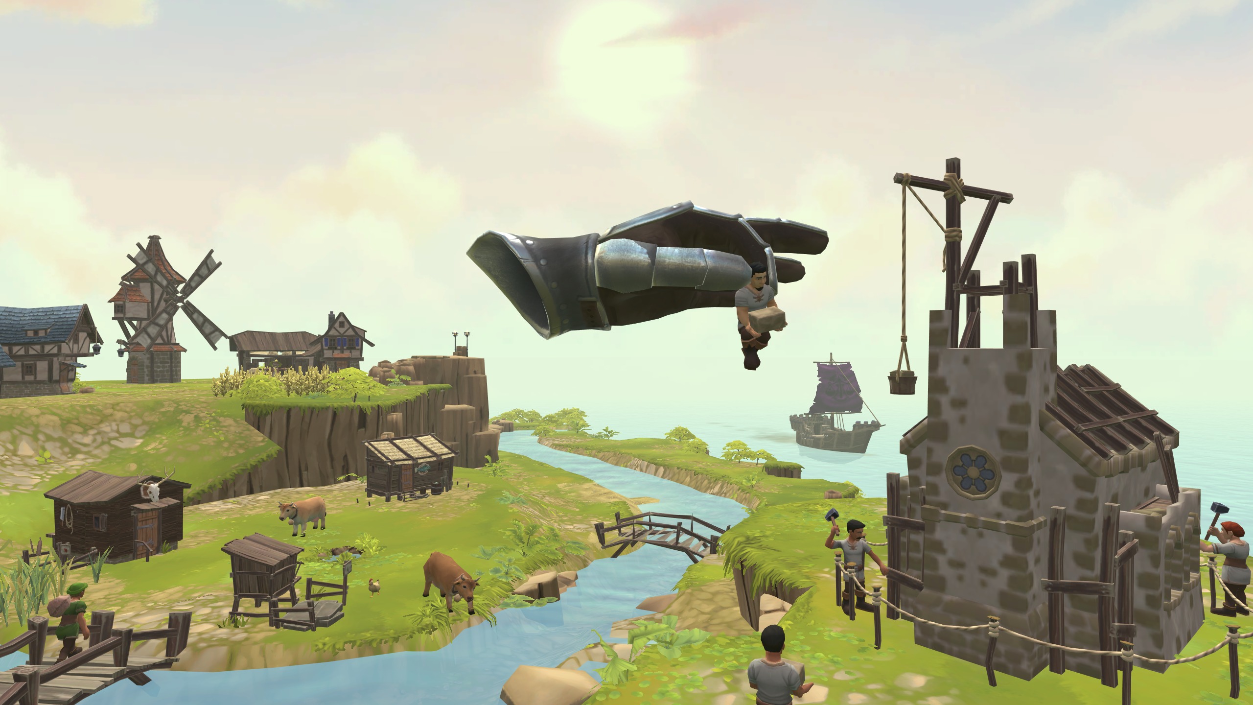 #2. Townsmen VR (Meta) Podle: www.handy-games.com GmbH